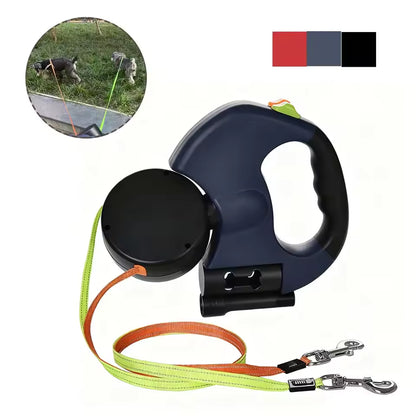 SmoothWalk Double Leash