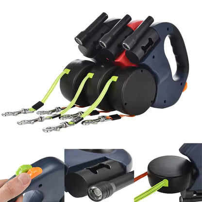 SmoothWalk Double Leash