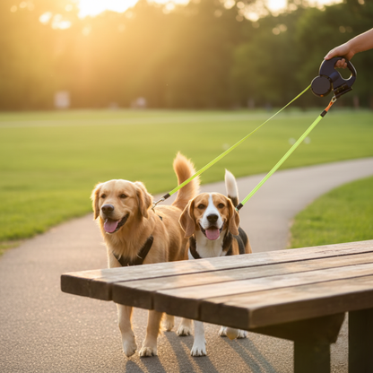 SmoothWalk Double Leash